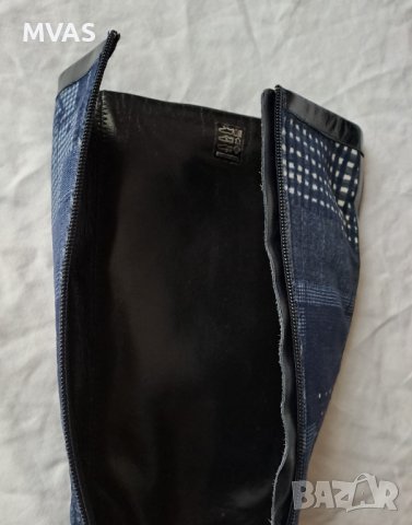 Нови ботуши естествена кожа тъмно сини 38 размер, снимка 7 - Дамски ботуши - 43245918