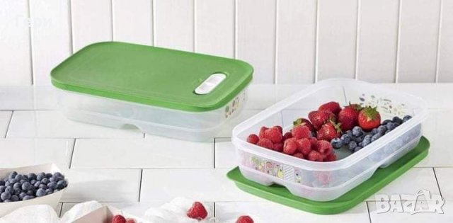Tupperware вентсмарт 1.800 л. плосък, снимка 4 - Кутии за съхранение - 37403875