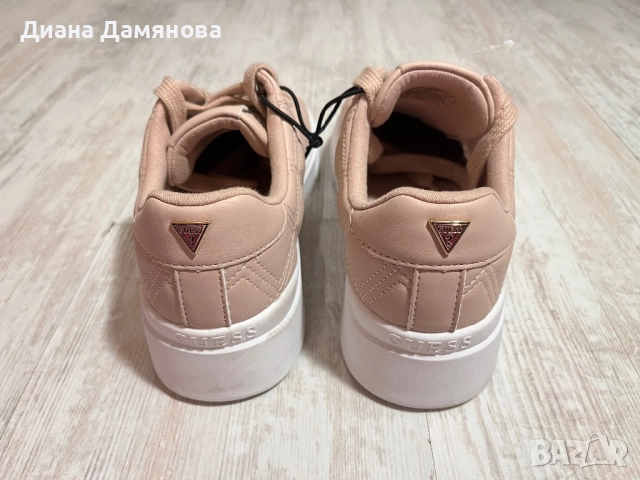 Guess Pink Hazia Platform Sneakers, снимка 4 - Дамски ежедневни обувки - 52527259