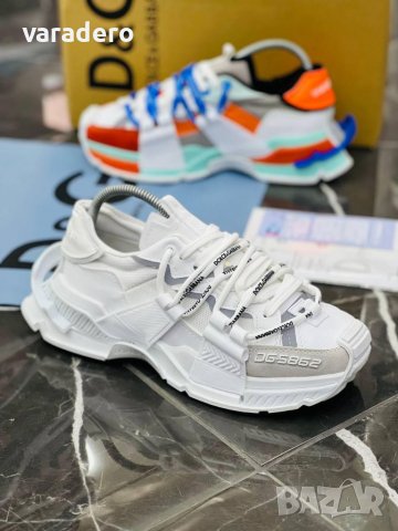 Мъжки маратонки висок клас с кутия плик и сертификат Dolce I Gabbana , снимка 6 - Маратонки - 38563758