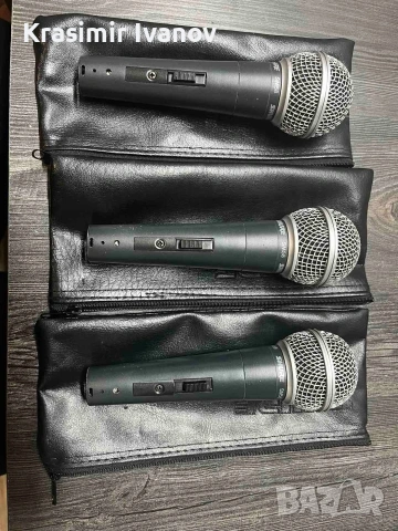 3 броя Shure SM58 (оригинални), снимка 9 - Други - 53528340