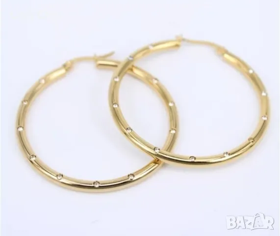 Бижута, мед. стомана, обеци, гривна, хълки, снимка 13 - Гривни - 48206144