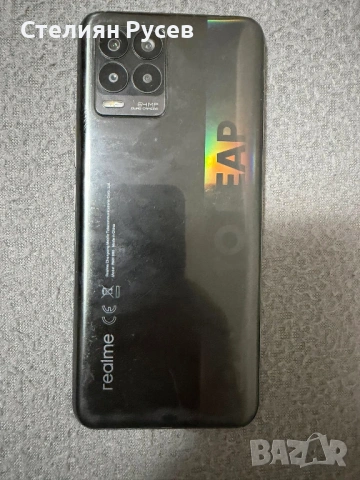 realme 8 rmx3085 смарт телефон 60евро или 117.35 лева -нов дисплей монтиран на 14,02,26г - няма кути, снимка 5 - Други - 53491922