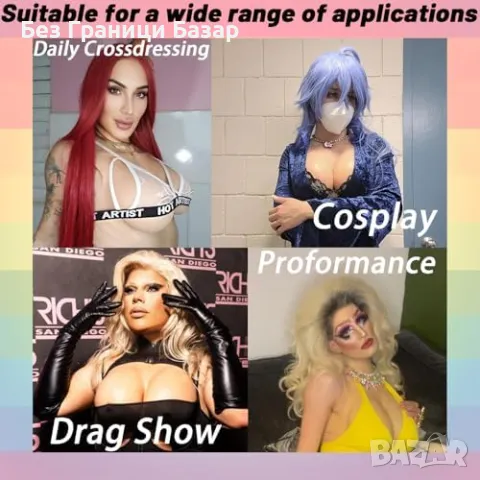 Нови Подплънки за гърди изкуствен бюст голям размер сутиен бельо жена, снимка 4 - Бельо - 48779724