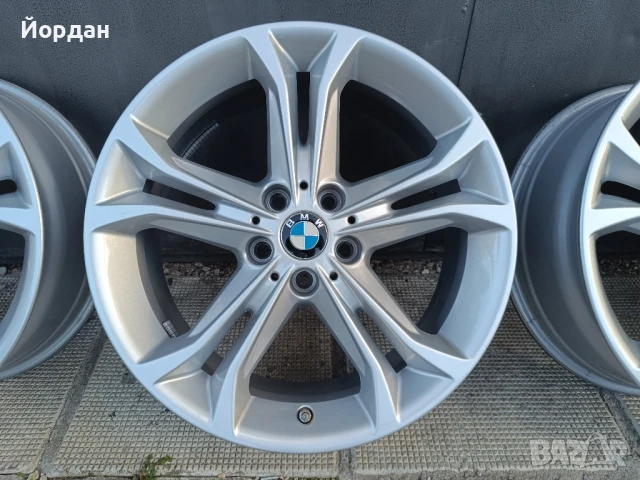 Оригинални джанти 18 ' цола 5x112 БМВ/ BMW Х3 Х4 G01 G02 + сензори, снимка 8 - Гуми и джанти - 51376481