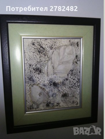 Декоративно пано " Черно и бяло", рисувани морски камъчета, снимка 1 - Пана - 35280524