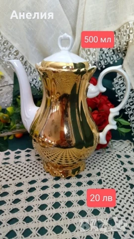 Winterling Bavaria златни сетове, снимка 5 - Чаши - 51135492