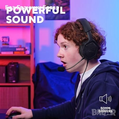 Нови Gaming слушалки GXTrust Ravox 50мм драйвери за PS5 PS4 PC Switch, снимка 3 - Слушалки и портативни колонки - 51677338