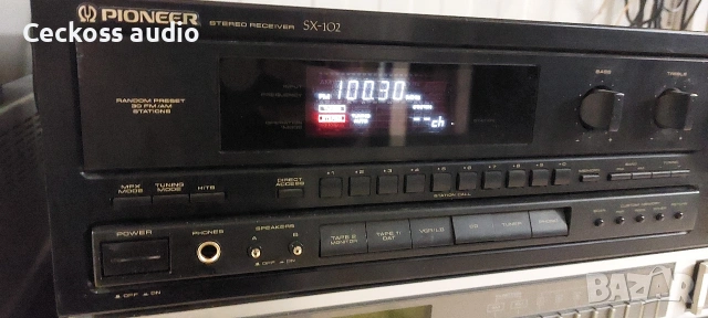 Стерео ресивър PIONEER SX-102, снимка 3 - Ресийвъри, усилватели, смесителни пултове - 53099462