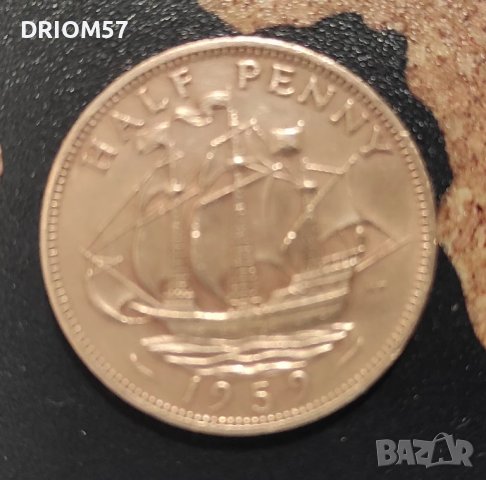 Монетu Великобритния - 3 бр.› Кралица Елизабет II(1953-1967), снимка 3 - Нумизматика и бонистика - 50110377