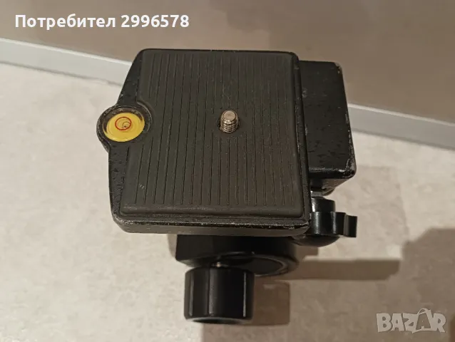 Флутирана глава за трипод статив професионална ( фотоапарат лов оръжие стрелба пушка тринога ), снимка 4 - Фотоапарати - 48199980