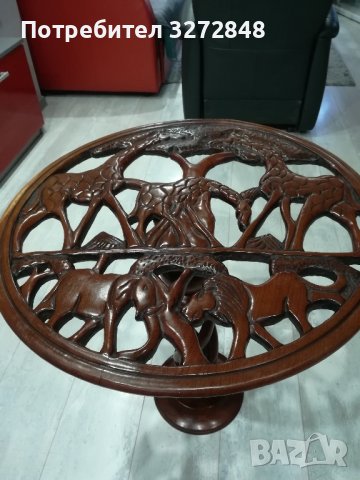 Маса дърворезба