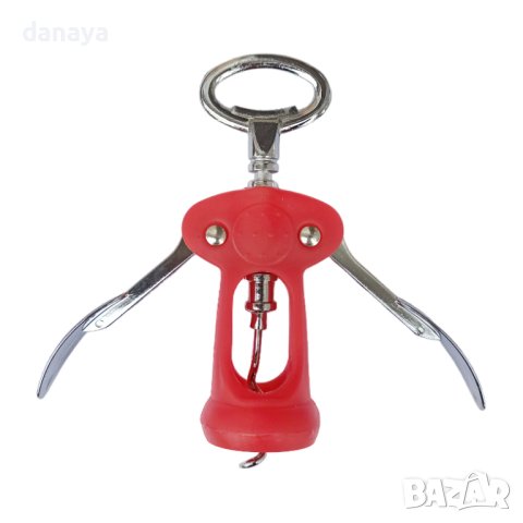 3731 Тирбушон за отваряне на бутилки вино, снимка 3 - Аксесоари за кухня - 40799268