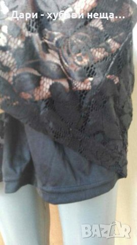 Нова дантелена черна рокля на VERO MODA👗 40 р-р M/L👠👠арт.459, снимка 4 - Рокли - 33137928