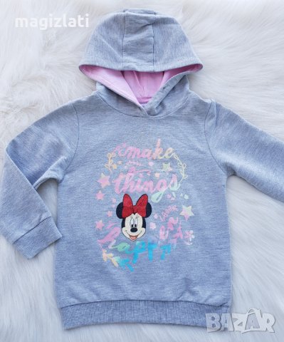 Суичер Мини Маус 4-5 години, снимка 3 - Детски Блузи и туники - 27720150