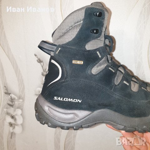 термо боти/ботуши Salomon GTX Gore-Tex  номер 41 1/3 водоустойчиви , снимка 3 - Мъжки ботуши - 43734807