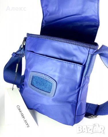 Calvin Klein Blue мъжка чанта промазка, снимка 3 - Чанти - 32618851