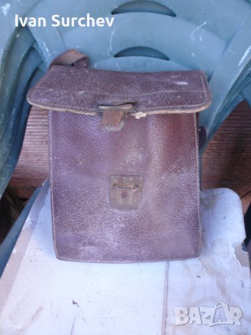 СТАРА ЛЕСНИ4ЕИИСКА РАБОТНА 4АНТА КОЖЕНА ТЕЛЕШКИ БОКС, снимка 16 - Други ценни предмети - 39730789