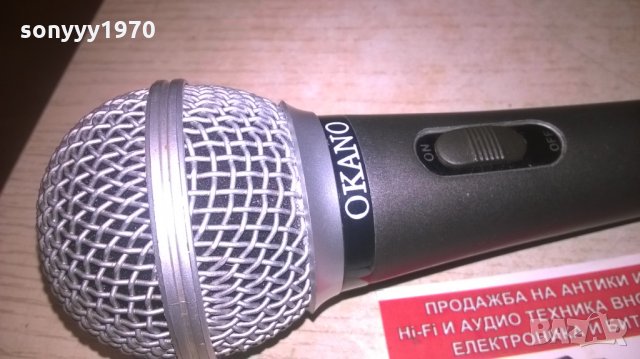 OKANO-PROFI MIC-ВНОС ХОЛАНДИЯ, снимка 4 - Микрофони - 27738054