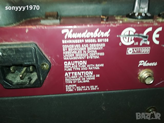 BEHRINGER AMPLIFIER 2710221759, снимка 8 - Китари - 38473734