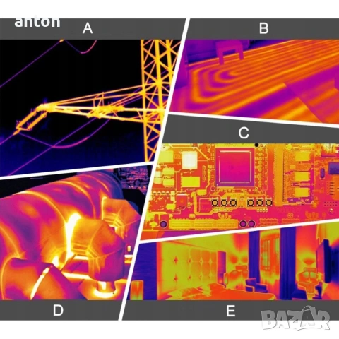 Термо камера 256 x 192 USB  за телефон термокамера, снимка 2 - Друга електроника - 53428161