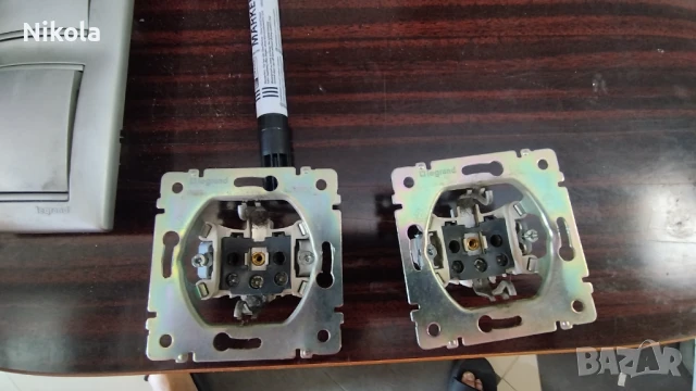 Контакти и ключове LEGRAND еднополюсни девиаторни и сериен, снимка 9 - Ключове, контакти, щепсели - 50992487