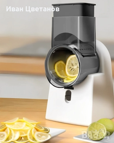 Мултифункционална електрическа резачка-ренде за зеленчуци