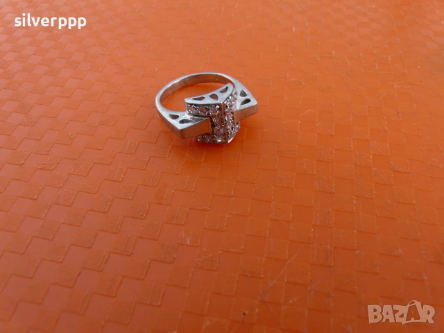  Сребърен пръстен -2 