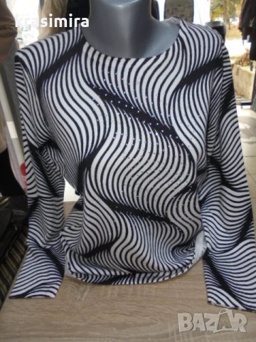 меки блузки в три цвята, снимка 6 - Блузи с дълъг ръкав и пуловери - 38734611