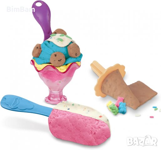 Детски комплект за моделиране на сладолед / Kitchen Creations Play Play-Doh/ Hasbro, снимка 6 - Пластелини, моделини и пясъци - 39648108