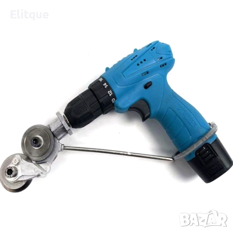 Приставка за бормашина, н о ж и ц и за метални плочи с двойна глава , снимка 5 - Други стоки за дома - 52904498