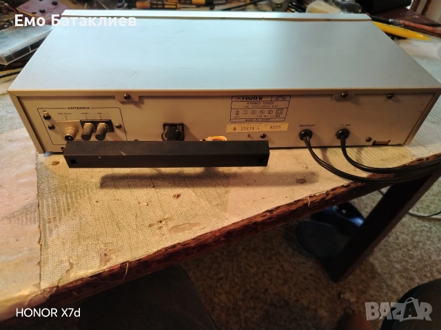 тунер фишер, снимка 4 - Ресийвъри, усилватели, смесителни пултове - 53601421