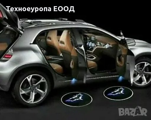 LED Лого проектор за врати - BMW, Mercedes,Audi, снимка 3 - Аксесоари и консумативи - 32871290