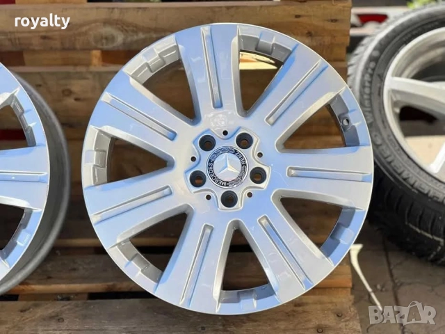 5х112 19 Цола Джанти Мерцедес ML R GL 5x112 Mercedes МЛ Р ГЛ w164 w166, снимка 2 - Аксесоари и консумативи - 51995104