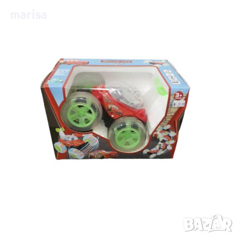 Луда кола Макуин светкавицата, луда кола Cars с включени батерии и зарядно в кутия - 9802, снимка 1