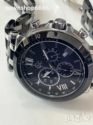 Мъжки черен ръчен часовник GC - Y44008G2MF, снимка 2 - Мъжки - 51257305