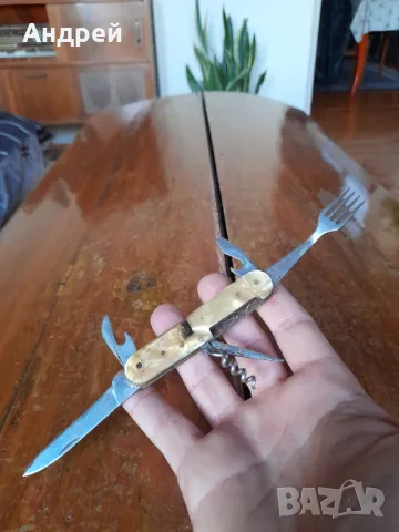 Стар джобен нож,ножче,ножка #82, снимка 5 - Други ценни предмети - 48140404