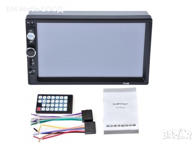 Мултимедия Радио Двоен Дин 2 DIN MP4 DVD USB за Кола Камера Заден Ход