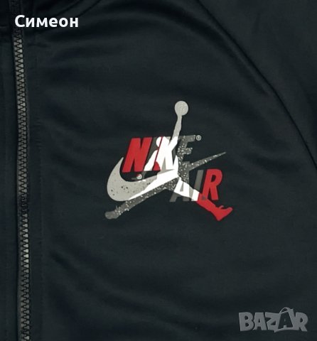 Jordan AIR Nike Jumpman Classics Track Jacket оригинално горнище яке S, снимка 4 - Спортни дрехи, екипи - 43862242