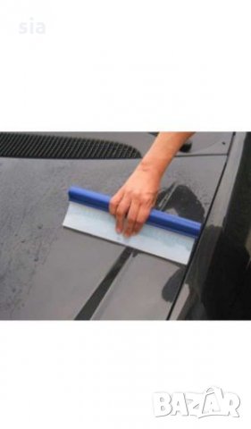 Силиконова четка за изсушаване на автомобила ви след измиване