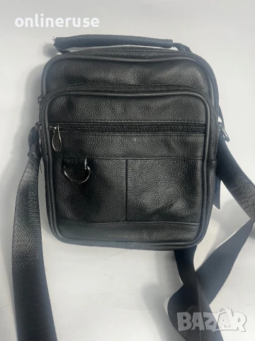 Мъжка чанта ест кожа, снимка 1