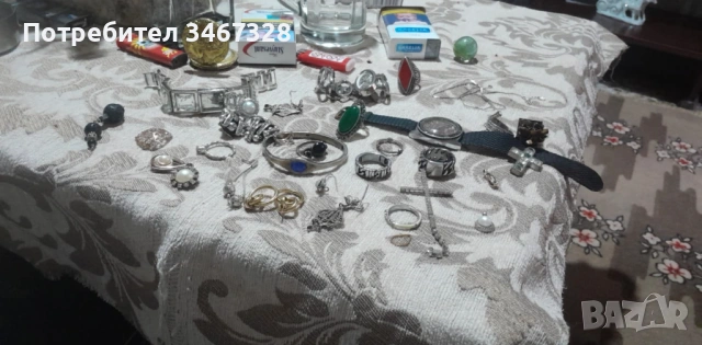 Сребърни Бижута, снимка 8 - Пръстени - 53443429