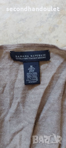 Banana Republic дамска вълнена блуза, снимка 3 - Блузи с дълъг ръкав и пуловери - 36396156