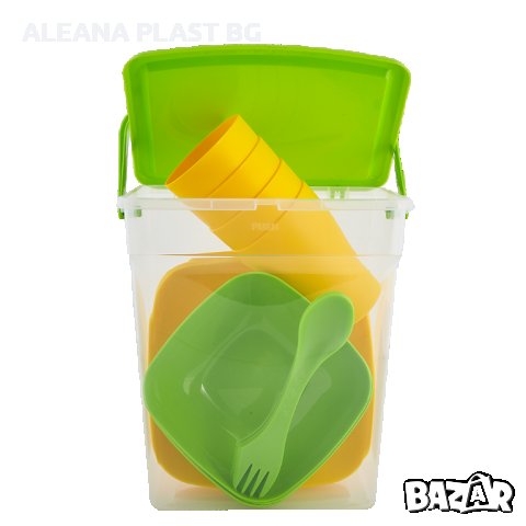 Комплект за пикник в кутия, снимка 8 - Други - 25193144