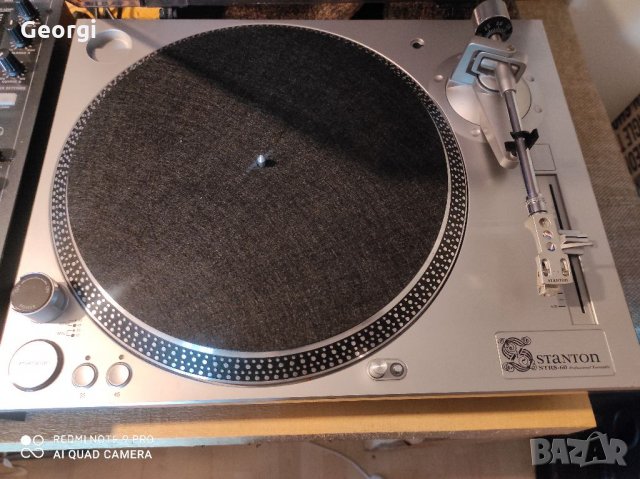 DJ Грамофонни Stanton STR8-60 Direct Drive Turntable , снимка 3 - Грамофони - 33603420