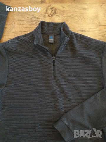 Odlo 1/2 ZIP VAL - поларена мъжка блуза, снимка 2 - Спортни дрехи, екипи - 43009982