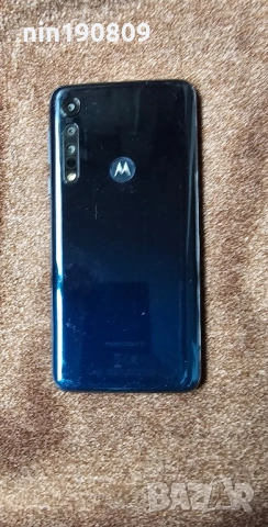 📱 Motorola One Macro – 64GB, 4GB RAM – тъмносин, снимка 2 - Motorola - 51549733