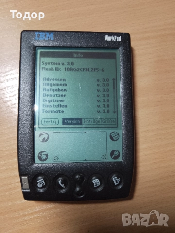 джобен компютър (PDA) IBM WorkPad 8602-2GE, снимка 2 - Работни компютри - 52459782