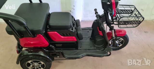 Електрическа триколка триместна C-1 750W/48V/20ah, снимка 2 - Мотоциклети и мототехника - 43042861