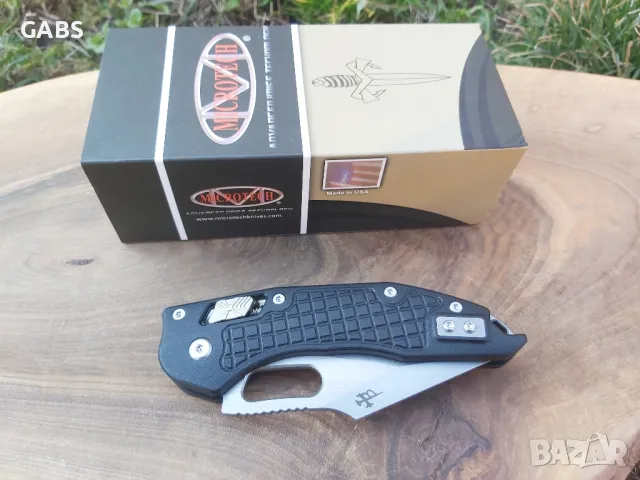 Сгъваем нож MICROTECH Stitch Ram-Lock, снимка 3 - Ножове - 49333858